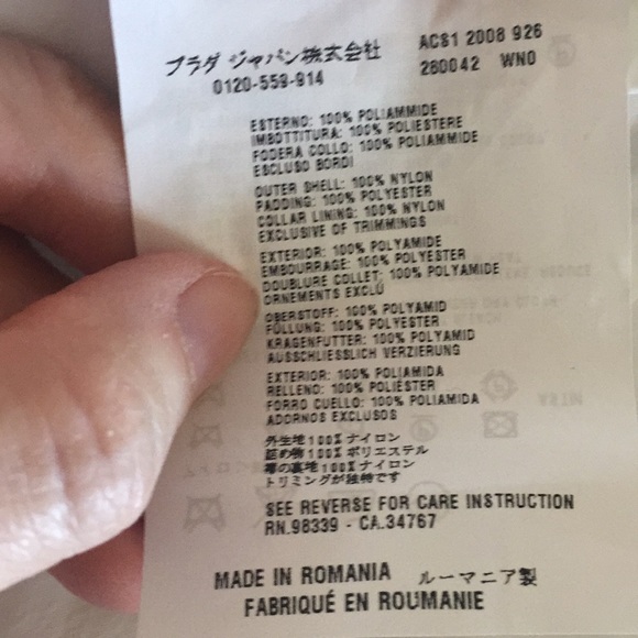 New with tags Prada jacket HOST PICK π₯π₯ - Picture 7 of 8